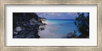 Rocks on the coast, Bermuda Fine Art Print