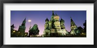 Low angle view of a cathedral, St. Basil's Cathedral, Red Square, Moscow, Russia Fine Art Print