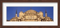 Low angle view of a mosque, Blue Mosque, Istanbul, Turkey Fine Art Print