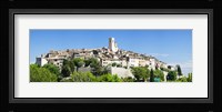 Low angle view of a walled city, Saint Paul De Vence, Provence-Alpes-Cote d'Azur, France Fine Art Print