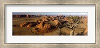 Rock Formations from a Distance, Monument Valley, Arizona, USA Fine Art Print