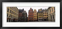 Buildings in a city, Stortorget, Gamla Stan, Stockholm, Sweden Fine Art Print
