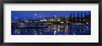 Stockholm, Sweden at night Fine Art Print