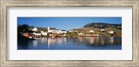 Fishing village on an island, Salvage, Newfoundland, Newfoundland and Labrador, Canada Fine Art Print
