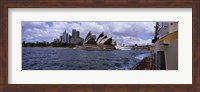 Buildings at the waterfront, Sydney Opera House, Sydney Harbor, Sydney, New South Wales, Australia Fine Art Print