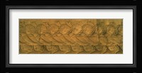 Bas relief in a temple, Angkor Wat, Angkor, Cambodia Fine Art Print