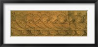 Bas relief in a temple, Angkor Wat, Angkor, Cambodia Fine Art Print