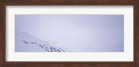High angle view of a ski resort, Arlberg, St. Anton, Austria Fine Art Print