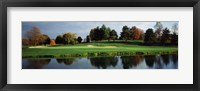 Pond in a golf course, Westwood Golf Course, Vienna, Fairfax County, Virginia, USA Fine Art Print