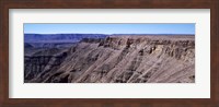 High angle view of a canyon, Fish River Canyon, Namibia Fine Art Print