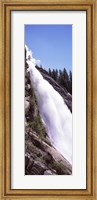 Low angle view of a waterfall, Nevada Fall, Yosemite National Park, California, USA Fine Art Print