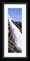 Low angle view of a waterfall, Nevada Fall, Yosemite National Park, California, USA Fine Art Print