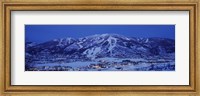 Tourists at a ski resort, Mt Werner, Steamboat Springs, Routt County, Colorado, USA Fine Art Print