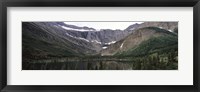 Lake surrounded with mountains, Mountain Lake, US Glacier National Park, Montana, USA Fine Art Print