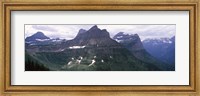 Mountain range, US Glacier National Park, Montana, USA Fine Art Print
