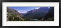 Alpine Lake, US Glacier National Park, Montana Fine Art Print