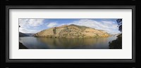 Vineyards at the riverside, Cima Corgo, Duoro River, Douro Valley, Portugal Fine Art Print