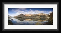 Reflection of Vineyards in the River, Cima Corgo, Duoro River, Portugal Fine Art Print