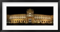 Facade of a palace, The Hofburg Complex, Vienna, Austria Fine Art Print