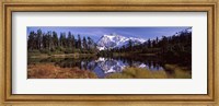 Mt Shuksan, Picture Lake, North Cascades National Park, Washington State, USA Fine Art Print