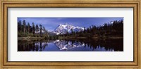 Mt Shuksan Reflection at Picture Lake, North Cascades National Park Fine Art Print