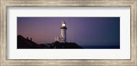 Lighthouse at dusk, Broyn Bay Light House, New South Wales, Australia Fine Art Print