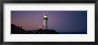 Lighthouse at dusk, Broyn Bay Light House, New South Wales, Australia Fine Art Print