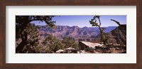 Mountain range, South Rim, Grand Canyon National Park, Arizona Fine Art Print