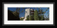 Trees in front of a hotel, Beverly Hills Hotel, Beverly Hills, Los Angeles County, California, USA Fine Art Print