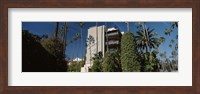 Trees in front of a hotel, Beverly Hills Hotel, Beverly Hills, Los Angeles County, California, USA Fine Art Print