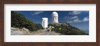 Road leading to observatory, Kitt Peak National Observatory, Arizona, USA Fine Art Print