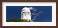 Observatory on a hill, Kitt Peak National Observatory, Arizona Fine Art Print