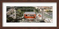 Ferris wheel car, Prater Park, Vienna, Austria Fine Art Print