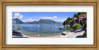Boats on Lake Como Fine Art Print
