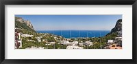 Town at the waterfront, Marina Grande, Capri, Campania, Italy Fine Art Print