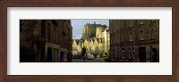 Edinburgh Castle and street view, Edinburgh, Scotland Fine Art Print