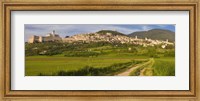 Village on a hill, Assisi, Perugia Province, Umbria, Italy Fine Art Print