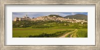 Village on a hill, Assisi, Perugia Province, Umbria, Italy Fine Art Print