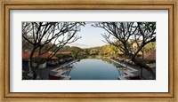 Infinity pool in a hotel, Four Seasons Resort, Chiang Mai, Chiang Mai Province, Thailand Fine Art Print