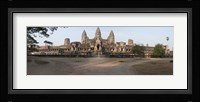 Facade of a temple, Angkor Wat, Angkor, Cambodia Fine Art Print