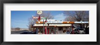 Restaurant on the roadside, Route 66, Arizona, USA Fine Art Print