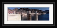 Dam on the river, Hoover Dam, Colorado River, Arizona, USA Fine Art Print