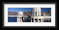 Dam on a river, Hoover Dam, Colorado River, Arizona-Nevada, USA Fine Art Print