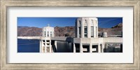 Dam on a river, Hoover Dam, Colorado River, Arizona-Nevada, USA Fine Art Print