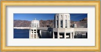 Dam on a river, Hoover Dam, Colorado River, Arizona-Nevada, USA Fine Art Print