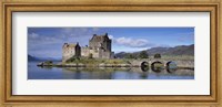 Castle on an island, Eilean Donan, Loch Duich, Dornie, Highlands Region, Scotland Fine Art Print