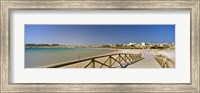 Pier on the beach, Soma Bay, Hurghada, Egypt Fine Art Print