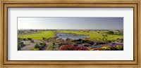 Pond in a golf course, The Cascades Golf & Country Club, Soma Bay, Hurghada, Egypt Fine Art Print