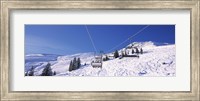 Ski resort, Reith Im Alpbachtal, Tyrol, Austria Fine Art Print