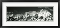 Mountain range, Grand Teton National Park, Wyoming, USA Fine Art Print